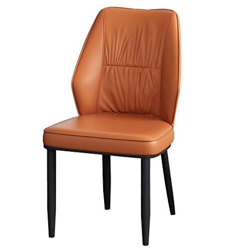 Mid Century Modern Esszimmerstühle Akzentstuhl Modernes Leder mit Metallbeinen Bequeme Küchen-Esszimmerstühle Gepolsterter Beistellstuhl für Wohnzimmer, Wartezimmer Mid Century Modern Esszimmerstühle Akzentstuhl Modernes Leder mit Metallbeinen Bequeme Küchen-Esszimmerstühle Gepolsterter Beistellstuhl für Wohnzimmer, Wartezimmer von Generic