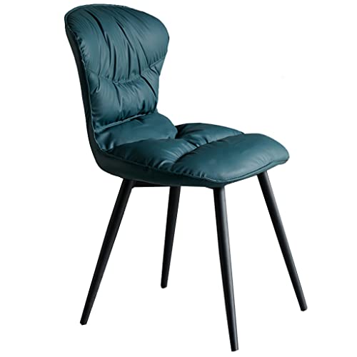 Mid Century Modern Esszimmerstühle Gepolsterte Küchen-Esszimmerstühle mit Metallbeinen Akzentstuhl Moderne Leder-Seitenstühle mit weicher Rückenlehne für Esszimmer und Wohnzimmer Mid Century Modern Esszimmerstühle Gepolsterte Küchen-Esszimmerstühle mit Metallbeinen Akzentstuhl Moderne Leder-Seitenstühle mit weicher Rückenlehne für Esszimmer und Wohnzimmer von Generic