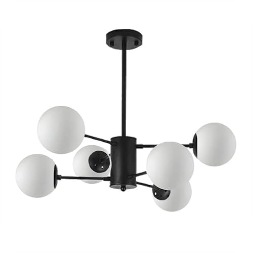 Mid Century Retro Bauernhaus Pendelleuchte Innen Hängelampe Schwarze Deckenleuchte Modern für Esszimmer Schlafzimmer Mid Century Retro Bauernhaus Pendelleuchte Innen Hängelampe Schwarze Deckenleuchte Modern für Esszimmer Schlafzimmer von Generic