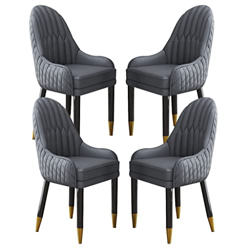 Mikrofaser-Leder-Küchen-Esszimmerstuhl-Set mit 4 Wohnzimmer-Lounge-Thekenstühlen Schlafzimmer-Zimmer-Balkon-Sofa-Stuhl ivholzbeine Mikrofaser-Leder-Küchen-Esszimmerstuhl-Set mit 4 Wohnzimmer-Lounge-Thekenstühlen Schlafzimmer-Zimmer-Balkon-Sofa-Stuhl ivholzbeine von Generic