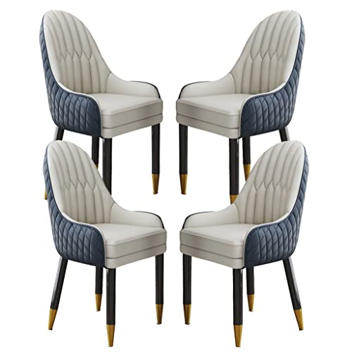 Mikrofaser-Leder-Küchen-Esszimmerstuhl-Set mit 4 Wohnzimmer-Lounge-Thekenstühlen Schlafzimmer-Zimmer-Balkon-Sofa-Stuhl ivholzbeine Mikrofaser-Leder-Küchen-Esszimmerstuhl-Set mit 4 Wohnzimmer-Lounge-Thekenstühlen Schlafzimmer-Zimmer-Balkon-Sofa-Stuhl ivholzbeine von Generic