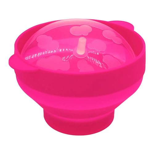 Mikrowellen-Popcornschüssel - Popcornschüssel - Deckel A, BPA-freie faltbare Popcornschale Für Mikrowelle, Großflächiges Set, Kinoabend, Gesunde Snacks von Generic