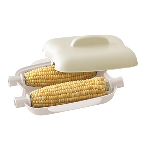 Mikrowellenmais -Dampfer - Mikrowellenmais am COB -Kocher, Mikrowellenmais am COB -Dampfer | - und Fischdampfer mit Deckel und Griff, vielseitiger Mais auf den Kugelschalen zum Kochen von Generic