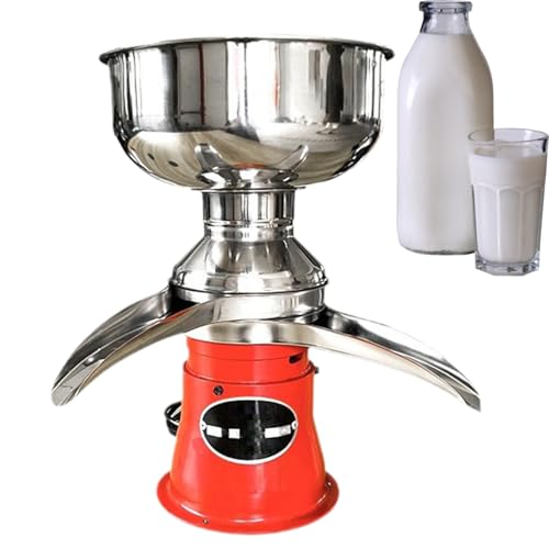Milchaufschäumer, manueller Milchrahmseparator, effizienter Zentrifugalabschäumer für die Heimmolkerei, perfekt für die Verarbeitung von Kuh- und Ziegenmilch von Generic