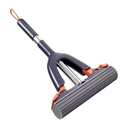 Mini Auswring-Mop - Tragbarer Mini-Wischmopp | Hochsaugfahiges Bodenreinigungsgerät Fliesen Badezimmer von Generic