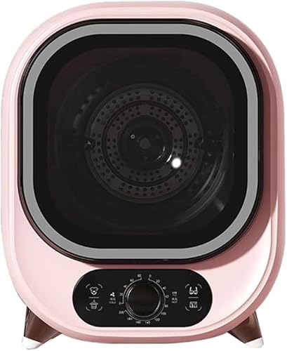 Mini Elektrischer Tragbarer Wäschetrockner, Kapazität Frontlader Kompakter Wäschetrockner Mit Edelstahlwanne, 500w Elektrischer Wäschetrockner, Für Wohnung, Wohnheim, Pink von Generic