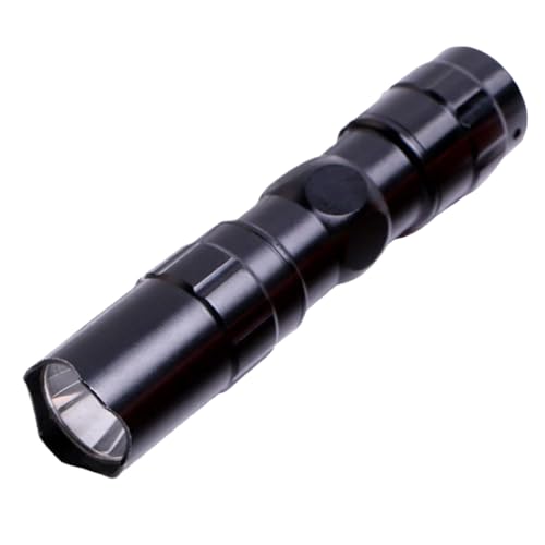 Mini LED -Taschenlampe - Ultra heller Strahl, kompakte wasserdichte Taschenlampe | Hochlumen tragbare Beleuchtungsvorrichtung, robuste Nicht-Rutsch-Handheldlampe, zuverlässige Camping-Wanderwanderungs von Generic