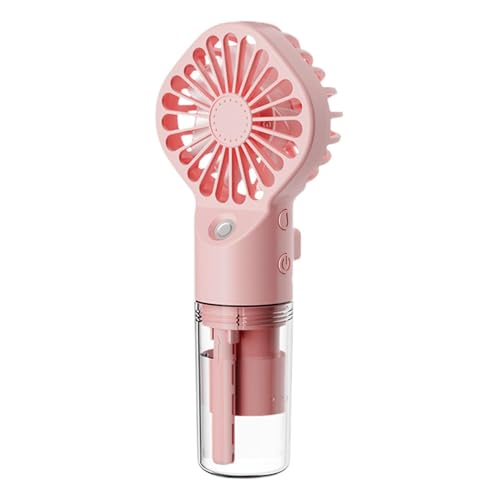 Mini Rechargeable Mist Spray Fan – Handheld Travel Fan with Water Reservoir, Adjustable Speed Personal Cooler | Small Cooling Misting Device for Camping, Exercise, Indoor Desk, Backpack, Outdoor Event Mini Rechargeable Mist Spray Fan – Handheld Travel Fan with Water Reservoir, Adjustable Speed Personal Cooler | Small Cooling Misting Device for Camping, Exercise, Indoor Desk, Backpack, Outdoor Event von Generic