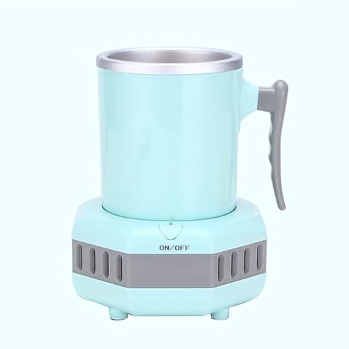 Mini Smart Ice Maker Machine - Tragbare Kleine Eismaschine Auf Der Arbeitsplatte Für Zuhause, Auto Und Camping - Schnelle Eisproduktion - Perfekt Für Getränke Und Partys, Cyan von Generic