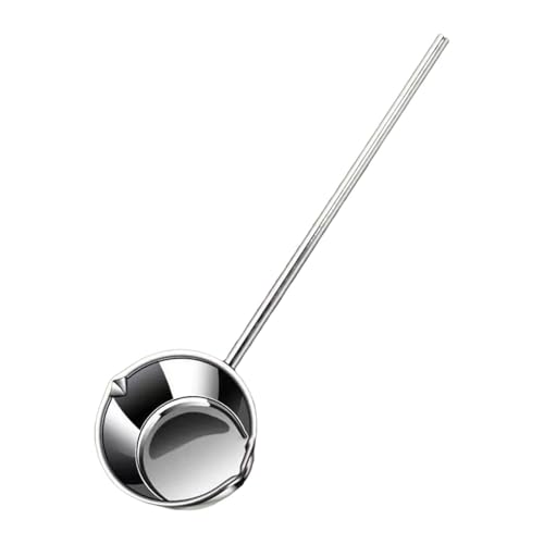 Mini Topf Stielkasserolle Butterwärmer Soßentopf Schmelztopf Aus 316 Edelstahl mit Hitzebeständigem Griff Und Ausgießer für Sauberes Servieren für Pr, 500 Ml von Generic