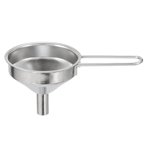 Mini-Trichter Aus Edelstahl – Metalltrichter In Lebensmittelqualität Zum Einfüllen Von Alkohol, Öl, Gewürzen | Tragbarer Küchentrichter Mit Haken Zum Aufhängen, Einfach Zu Verstauen, Kompakter Mini-Trichter Aus Edelstahl – Metalltrichter In Lebensmittelqualität Zum Einfüllen Von Alkohol, Öl, Gewürzen | Tragbarer Küchentrichter Mit Haken Zum Aufhängen, Einfach Zu Verstauen, Kompakter von Generic