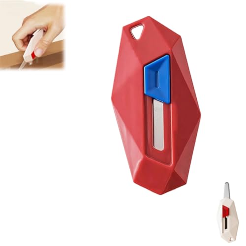 Mini Utility Knives with Safety Lock,Magnetic Safety Cutter,Mini Box Cutter,Cute Utility Knife Pakage Opener,Portable Box Opener for Office Home DIY Crafts von Generic