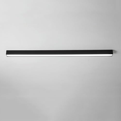 Minimalistische Dekoration Led Lineare Deckenleuchte Moderne Flur Flächenbündige Deckenleuchte Bar Metall Langer Streifen Beleuchtungskörper Für Küche Esszimmer, Dark 80cm, Tricolor dimming Minimalistische Dekoration Led Lineare Deckenleuchte Moderne Flur Flächenbündige Deckenleuchte Bar Metall Langer Streifen Beleuchtungskörper Für Küche Esszimmer, Dark 80cm, Tricolor dimming von Generic