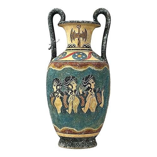 Minoan Vase Keramik Malerei Pariser Frauen altgriechische Kreta Keramik Knossos Minoan Vase Keramik Malerei Pariser Frauen altgriechische Kreta Keramik Knossos von Generic