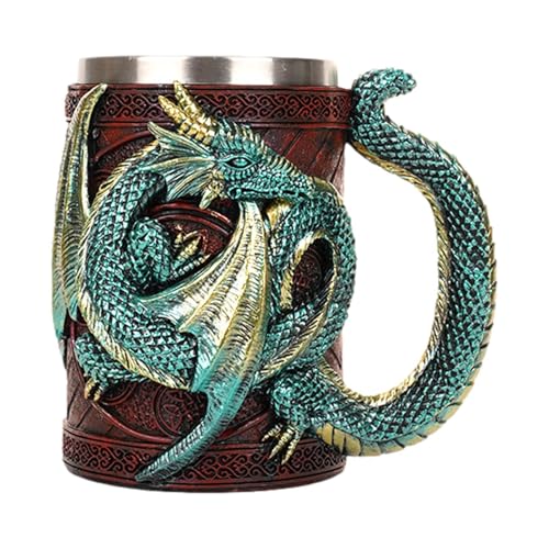 Mittelalterliche Gothic Bierkrug Bierkrug Neuheit Edelstahl Getränkebecher Gothic Bierbecher Partykrug Tee Kaffee Krug Mittelalter Bierkrug von Generic