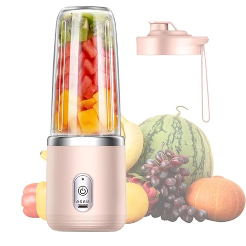 Mixer Tragbarer Handheld-Reise-Mixer, wiederaufladbarer Saftmixer, Flasche, Reiseentsafter für Sport, , Camping, Küche, Shakes, kommerzielle Arbeit, Outdoor, Fitnessstudio, Frühstück Mixer Tragbarer Handheld-Reise-Mixer, wiederaufladbarer Saftmixer, Flasche, Reiseentsafter für Sport, , Camping, Küche, Shakes, kommerzielle Arbeit, Outdoor, Fitnessstudio, Frühstück von Generic