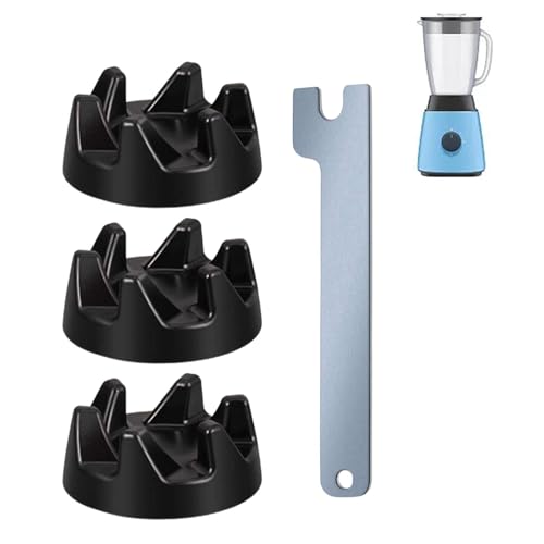 Mixerkupplungsset - Mixerkupplung 9704230 Ersatz mit Werkzeug | Mixerkupplung mit Schlüssel, schwarze Ersatzteile für Küchenmischer Reparatur Mixerkupplungsset - Mixerkupplung 9704230 Ersatz mit Werkzeug | Mixerkupplung mit Schlüssel, schwarze Ersatzteile für Küchenmischer Reparatur von Generic