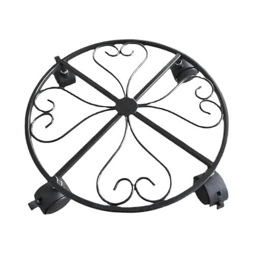 Mobiler Ständer aus Metall – Stabiler Gartenständer mit Rollen mit Sicherheitsarretierung und integriertem Boden, langlebiges Design zum Bewegen schwerer Töpfe | funktionales Zubehör für Haus Mobiler Ständer aus Metall – Stabiler Gartenständer mit Rollen mit Sicherheitsarretierung und integriertem Boden, langlebiges Design zum Bewegen schwerer Töpfe | funktionales Zubehör für Haus von Generic