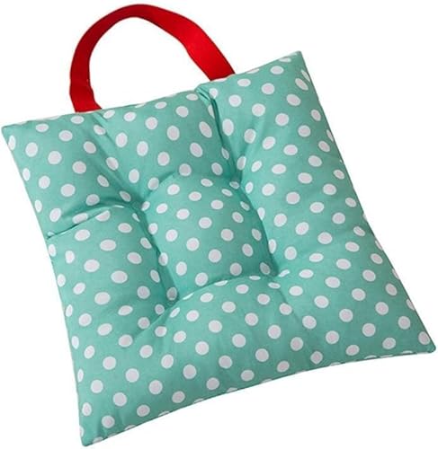 Mode Dots Candy Farben Kinder Sitzkissen Esszimmer Garten Kindergarten Kinder Stuhl Kissen, Green, 27x27cm Mode Dots Candy Farben Kinder Sitzkissen Esszimmer Garten Kindergarten Kinder Stuhl Kissen, Green, 27x27cm von Generic