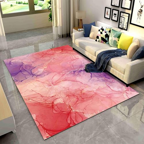 Modern Innen Fußmatte 200 X 300 cm Abstrakte Marmorstruktur,Kurzflor Teppiche rutschfest Er Badematte,Für Badezimmer Küche Schlafzimmer Einganglsbereich -605915117400 von Generic