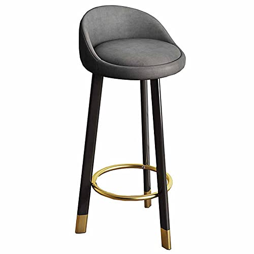 Modern Simplicity Home Bar Stool with Breathable Technical Cloth Sponge Filling Steel Black Gold Legs Backrest Set of 2 Bar Chairs for Bar or Kitchen Supports 150kg Orange Color Option Modern Simplicity Home Bar Stool with Breathable Technical Cloth Sponge Filling Steel Black Gold Legs Backrest Set of 2 Bar Chairs for Bar or Kitchen Supports 150kg Orange Color Option von Generic