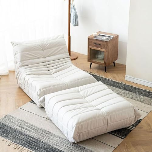 Moderne Beige Stoff Swivel Rocker Recliner Stuhl mit Fußhocker Manuelle Liegen Einzelsofa für Heimkino Sitze im Wohnzimmer Moderne Beige Stoff Swivel Rocker Recliner Stuhl mit Fußhocker Manuelle Liegen Einzelsofa für Heimkino Sitze im Wohnzimmer von Generic