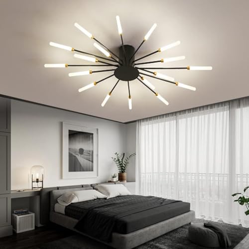 Moderne Deckenleuchte Led Deckenleuchte Feuerwerk Design Kronleuchter Kreativität Schlafzimmer Wohnzimmer Wandleuchte Empfangshalle Büro Kinderzimmer Innenbeleuchtung Dekorativ, Gold, 20 Heads Moderne Deckenleuchte Led Deckenleuchte Feuerwerk Design Kronleuchter Kreativität Schlafzimmer Wohnzimmer Wandleuchte Empfangshalle Büro Kinderzimmer Innenbeleuchtung Dekorativ, Gold, 20 Heads von Generic