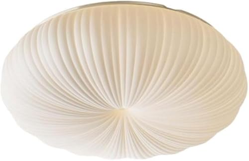 Moderne Deckenleuchten Led Kürbis Deckenleuchte Weiß Einfache Deckenlampen In Der Nähe Der Deckenleuchte Kompatibel Mit Wohnzimmer Schlafzimmer Küche, One Color, 50cm von Generic