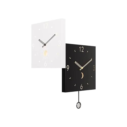 Moderne Doppelwanduhr – atives Design mit geräuschlosem, tickfreiem Mechanismus für Schlafzimmer, Büro, Küche Moderne Doppelwanduhr – atives Design mit geräuschlosem, tickfreiem Mechanismus für Schlafzimmer, Büro, Küche von Generic