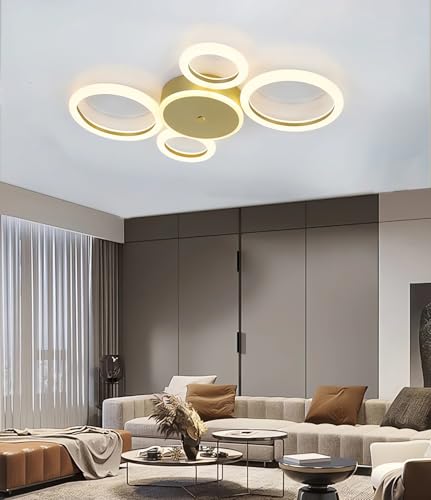 Moderne Innenbeleuchtung LED Deckenlampe Dimmbar Wohnzimmer Deckenleuchte Wohnzimmerlampe mit Fernbedienung Schlafzimmer Deckenleuchten Schlafzimmerleuchten Esszimmer Arbeitszimmer Moderne Innenbeleuchtung LED Deckenlampe Dimmbar Wohnzimmer Deckenleuchte Wohnzimmerlampe mit Fernbedienung Schlafzimmer Deckenleuchten Schlafzimmerleuchten Esszimmer Arbeitszimmer von Generic