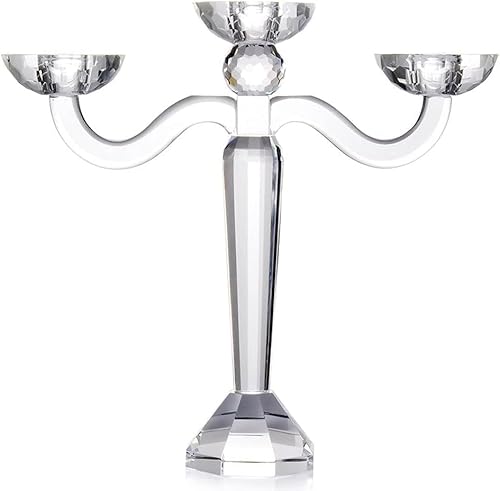 Moderne Kerzenhalter Kristall Kerzenhalter, 3 Arme Taper Kerzenständer Halter, Kandelaber Für Tisch Mittelstück Hochzeit Weihnachten Moderne Kerzenhalter Kristall Kerzenhalter, 3 Arme Taper Kerzenständer Halter, Kandelaber Für Tisch Mittelstück Hochzeit Weihnachten von Generic