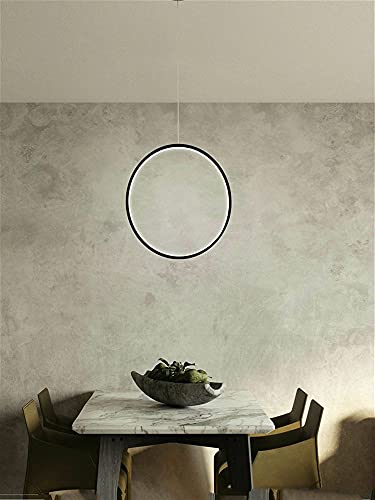 Moderne Led-Kronleuchterleuchten, Runder, Kreis,Ndelleuchte, Für Zuhause, Kompatibel Mit Wohnzimmerbeleuchtung, Innenleuchter, Hängeleuchte Für Die Küche/Einfarbig/D30Cm/Veränderbar Moderne Led-Kronleuchterleuchten, Runder, Kreis,Ndelleuchte, Für Zuhause, Kompatibel Mit Wohnzimmerbeleuchtung, Innenleuchter, Hängeleuchte Für Die Küche/Einfarbig/D30Cm/Veränderbar von Generic