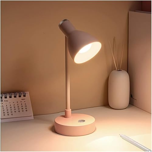 Moderne Nordische Macaron Schreibtischleuchte 1,5w Berührung DREI Farbtemperaturen Langes Drücken Stufenloses Dimmen Tischleuchte Schreibtisch Lter 90° Verstellbar Mit USB-ladeka, Pink Moderne Nordische Macaron Schreibtischleuchte 1,5w Berührung DREI Farbtemperaturen Langes Drücken Stufenloses Dimmen Tischleuchte Schreibtisch Lter 90° Verstellbar Mit USB-ladeka, Pink von Generic