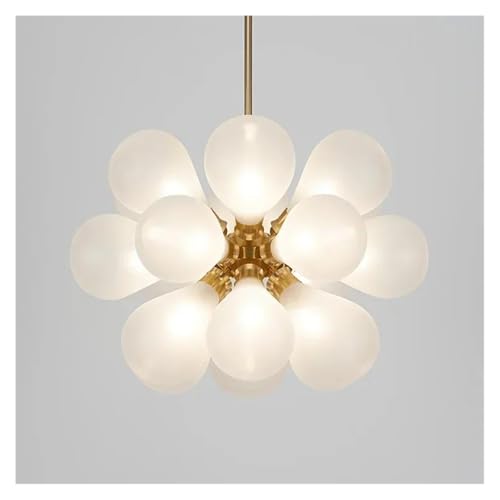 Moderne Pendelleuchte in Form einer Blase mit Glaskugel für Wohnzimmer, Schlafzimmer, Esszimmer, Küche von Generic