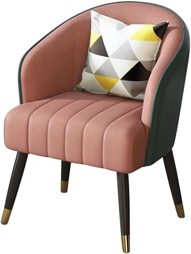 Moderne Rückenlehnenstühle Gepolsterter Gästestuhl Mit Kissen Mid Century Sessel Für Wohnzimmer Büro Hotel Lobby Einzelsofa Stuhl Seitlicher Akzentstuhl, Orange, Gold Legs Moderne Rückenlehnenstühle Gepolsterter Gästestuhl Mit Kissen Mid Century Sessel Für Wohnzimmer Büro Hotel Lobby Einzelsofa Stuhl Seitlicher Akzentstuhl, Orange, Gold Legs von Generic