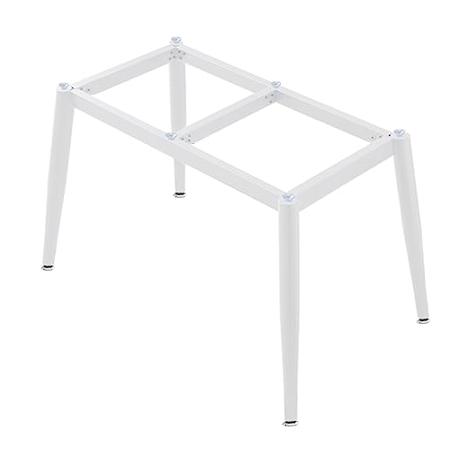 Moderne Tischbasis, industrielle Tischbeine aus Metall, Robustes Stahlmöbel-Werkbank-Tischgestell, Couchtischfüße, verstellbare Beine für den Küchenbüroschreibtisch, mit Saugnapf (135 x 60 x 72 cm, S von Generic