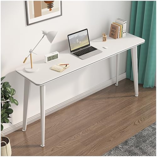 Moderner, einfacher Laptop-Schreibtisch, Chefschreibtisch, Arbeitstisch, Sekretär, einfache Montage, Home-Office-Schreibtisch for Arbeit, Studium, Schreiben, Arbeitsbereich(2,140x40cm/55.12x15.75in) von Generic