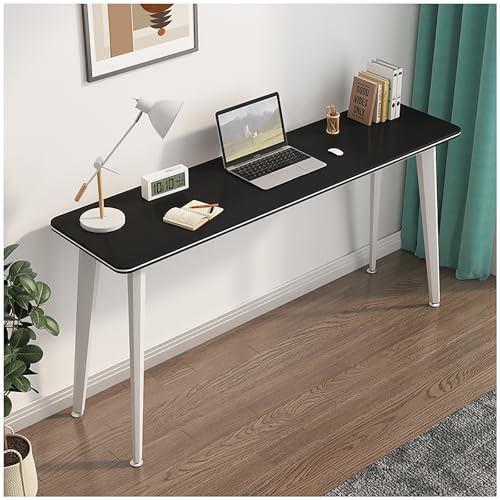 Moderner, einfacher Laptop-Schreibtisch, Chefschreibtisch, Arbeitstisch, Sekretär, einfache Montage, Home-Office-Schreibtisch for Arbeit, Studium, Schreiben, Arbeitsbereich(6,160x40cm/62.99x15.75in) von Generic