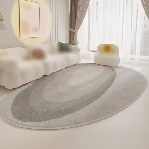 Moderner Abstrakter Flächenteppich für Wohnzimmer Esszimmer Bad Nachttisch Waschbar rutschfest Teppichboden(Pattern C,120x160cm) von Generic