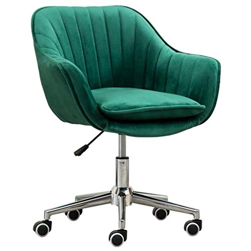Moderner Bürostuhl mit Drehfunktion – höhenverstellbarer Schreibtischstuhl mit Stahlfuß für Zuhause und Wohnzimmer – ergonomischer Komfort und stilvolles Design von Generic