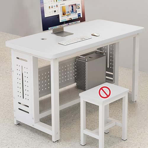 Moderner Chefschreibtisch, Computertisch, Schreibtisch, Schultisch, Schreibtisch, Arbeitstisch, geeignet für Schulungsräume, Schulen, Büros und den Heimgebrauch(A,80x60cm/31.5x23.62in) von Generic