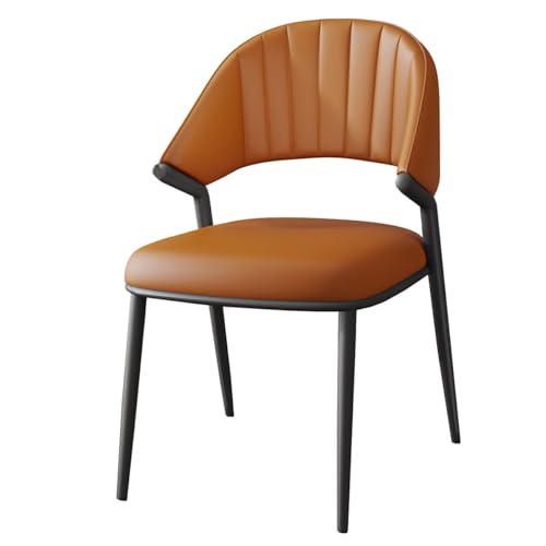 Moderner Esszimmerstuhl gepolstert, Mid-Century Modern Stühle mit gepolsterter Sitzfläche, omischer Rückenlehne, Metallbeinen, Küchen- und Esszimmerstühle für Konferenzraum, Wohnzimmer Moderner Esszimmerstuhl gepolstert, Mid-Century Modern Stühle mit gepolsterter Sitzfläche, omischer Rückenlehne, Metallbeinen, Küchen- und Esszimmerstühle für Konferenzraum, Wohnzimmer von Generic