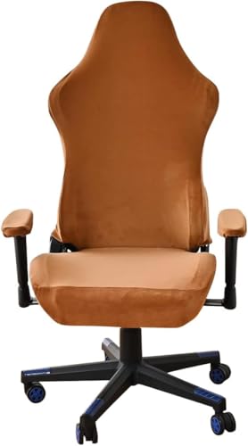Moderner Gamer Stuhl Protektor Samt Gaming Stuhl Sitzbezug Soft Form Fit Game Chair Bezug Waschbarer Gaming Stuhlbezug Abnehmbar, Camel Moderner Gamer Stuhl Protektor Samt Gaming Stuhl Sitzbezug Soft Form Fit Game Chair Bezug Waschbarer Gaming Stuhlbezug Abnehmbar, Camel von Generic