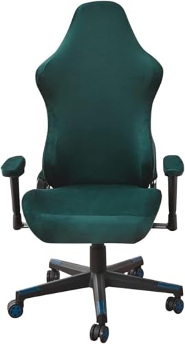 Moderner Gamer Stuhl Protektor Samt Gaming Stuhl Sitzbezug Soft Form Fit Game Chair Bezug Waschbarer Gaming Stuhlbezug Abnehmbar, Green Moderner Gamer Stuhl Protektor Samt Gaming Stuhl Sitzbezug Soft Form Fit Game Chair Bezug Waschbarer Gaming Stuhlbezug Abnehmbar, Green von Generic