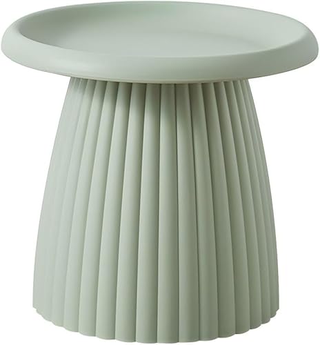 Moderner Runder Sockel Couchtisch Kunststoff Couchtisch Nordic Mushroom Kleiner Couchtisch Balkon Couchtisch Einfacher Moderner Kunststoff Mini Beistelltisch Grün 20", Green Ribbed, 20"L x 20"W x 18"H Moderner Runder Sockel Couchtisch Kunststoff Couchtisch Nordic Mushroom Kleiner Couchtisch Balkon Couchtisch Einfacher Moderner Kunststoff Mini Beistelltisch Grün 20", Green Ribbed, 20"L x 20"W x 18"H von Generic