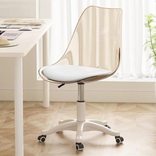 Moderner Schreibtischstuhl, Drehbarer Rollender Home-Office-arbeitsstuhl Niedlicher Computerstuhl Armloser Pp-Sitz Für Arbeit, Arbeitszimmer, #3 Moderner Schreibtischstuhl, Drehbarer Rollender Home-Office-arbeitsstuhl Niedlicher Computerstuhl Armloser Pp-Sitz Für Arbeit, Arbeitszimmer, #3 von Generic