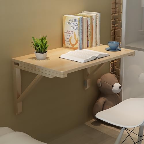 Moderner Stil Holz Wandmontage Klappschreibtisch mit faltbarem Esstisch und Frisiertisch platzsparendes Design 50 x 30 cm / 19,6 x 11,8 Zoll Moderner Stil Holz Wandmontage Klappschreibtisch mit faltbarem Esstisch und Frisiertisch platzsparendes Design 50 x 30 cm / 19,6 x 11,8 Zoll von Generic