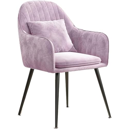 Moderner Velours Polstersessel mit Stahlbeinen, Eckstuhl mit Rückenlehne, Akzent-Sessel für Theke Lounge Wohnzimmer Büro Schlafzimmer Moderner Velours Polstersessel mit Stahlbeinen, Eckstuhl mit Rückenlehne, Akzent-Sessel für Theke Lounge Wohnzimmer Büro Schlafzimmer von Generic