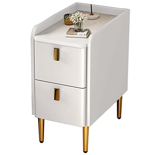 Moderner minimalistischer Nachttisch für kleine Blight Luxus Mini Rock Couchtisch Weiß 30 * 45 * 50cm Moderner minimalistischer Nachttisch für kleine Blight Luxus Mini Rock Couchtisch Weiß 30 * 45 * 50cm von Generic