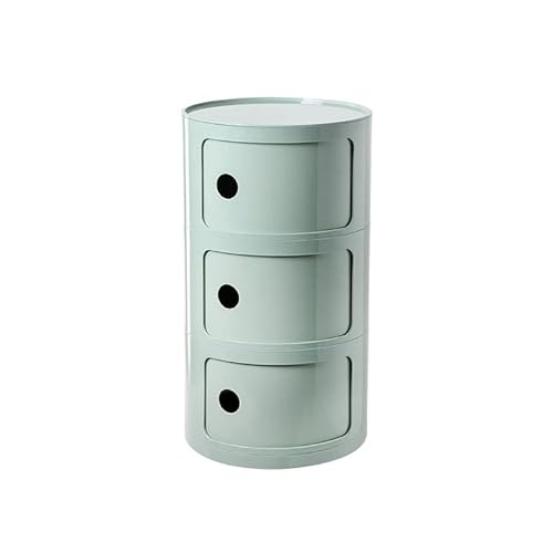 Moderner stapelbarer runder Nachttisch mit Aufbewahrungsschublade Grüne Farbe 3 Ebenen Büro Nachttisch BBathroom Couchtisch Ecktisch Moderner stapelbarer runder Nachttisch mit Aufbewahrungsschublade Grüne Farbe 3 Ebenen Büro Nachttisch BBathroom Couchtisch Ecktisch von Generic
